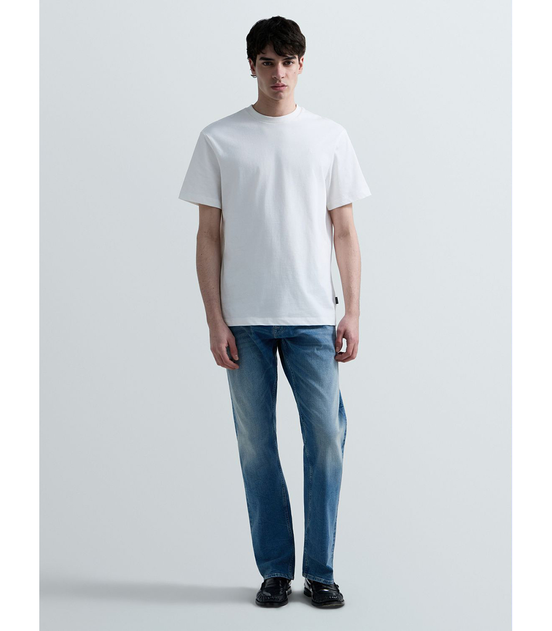 ヘビーコットンジャージーRロゴTシャツ 詳細画像 ホワイト 2